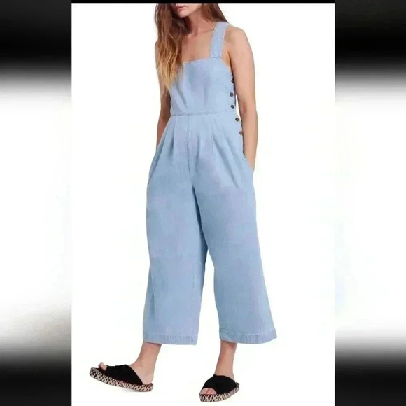 Free People Denim - Free People Fara Jumpsuit